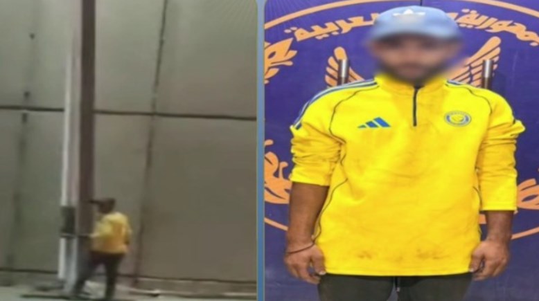 المتهم وجانب من الواقعة 