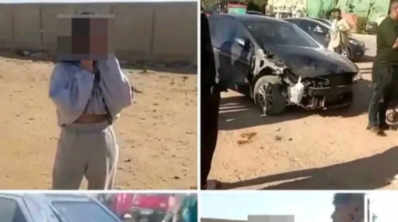 المتهمة بحادث حدائق الأهرام وجانب من الواقعة