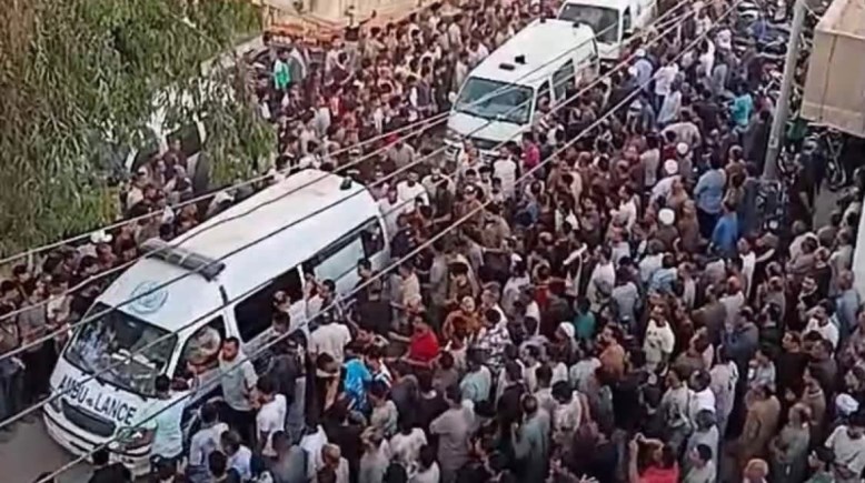 تشييع جثامين ضحايا حادث ترعة المريوطية