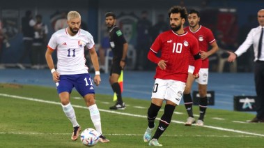 منتخب مصر من إحدى المباريات السابقة