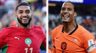 مباراة هولندا والمغرب