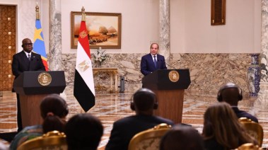 الرئيس السيسي مع نظيره الكونغولي