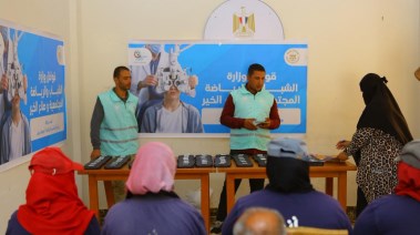 مشاركة صناع الخير في قوافل وزارة الشباب والرياضية المُجتمعية بالعريش 