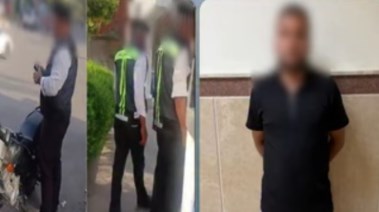 المتهم وجانب من الواقعة