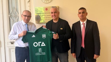 سيف زاهر مع سفير تركيا لدى القاهرة