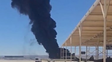 تحطم قاذفة قنابل أمريكية في كاليفورنيا 