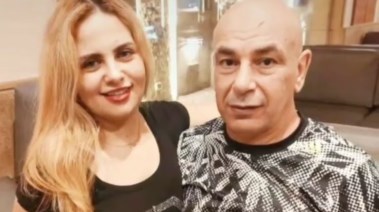 حسام حسن وزوجته هويدا الغرباوي 