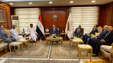 رئيس النيابة الإدارية يستقبل وفدًا من "الرقابة المالية" بسلطنة عُمان