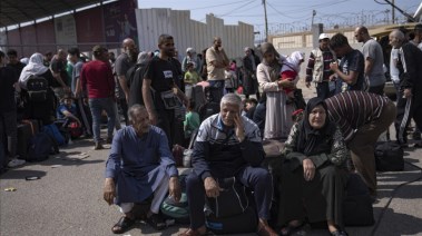 نزوح الفلسطينيين من مناطق الحرب