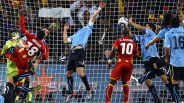 طرد سواريز في كاس العالم 2010