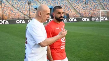 محمد صلاح وحسام حسن