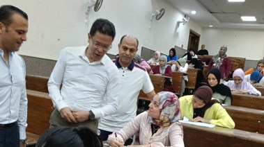 امتحانات كلية علوم الرياضة بجامعة بنها