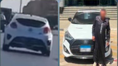 المتهم وجانب من الواقعة 