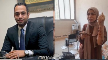 المحامي  بلال الفولي وجانب من الواقعة 