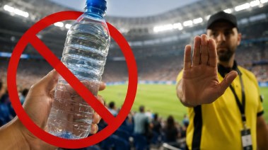 فيفا تمنع دخول زجاجات المياه ملاعب كأس العالم- تعبيرية