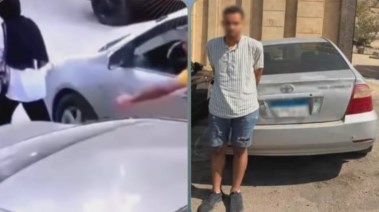 المتهم وجانب من الواقعة 