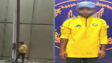 المتهم وجانب من الواقعة 