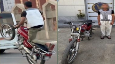 المتهم وجانب من الواقعة 