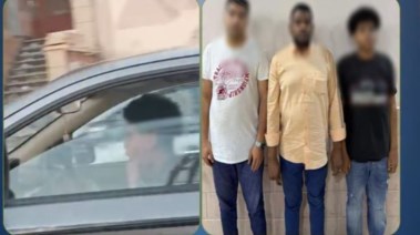 المتهمون وجانب من الواقعة