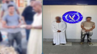 المتهمون وجانب من الواقعة