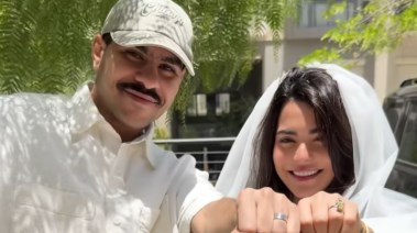 أحمد رمزي وأسماء جلال