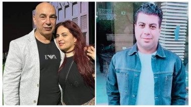 بلال صبري وحسام حسن وزوجته