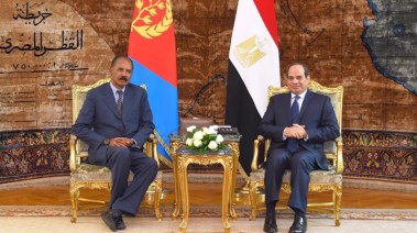 الرئيس عبدالفتاح السيسي، رئيس دولة إريتريا، الرئيس أسياس أفورقي - ارشيفية