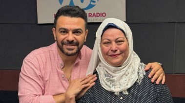  الفنانة ناني سعد و الفنان كريم الحسيني
