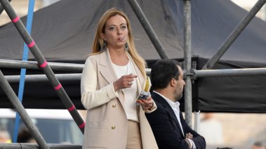 رئيسة الوزراء الإيطالية جورجيا ميلوني
