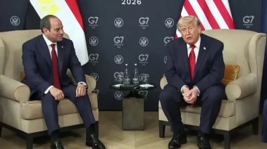 الرئيس الأمريكي دونالد ترامب والرئيس عبدالفتاح السيسي
