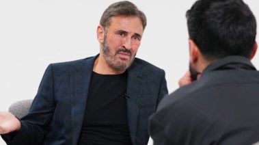كاظم الساهر مع أنس بوخش