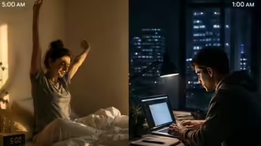 الاستيقاظ المبكر أم السهر 