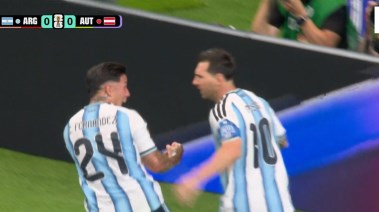 مباراة الأرجنتين والنمسا