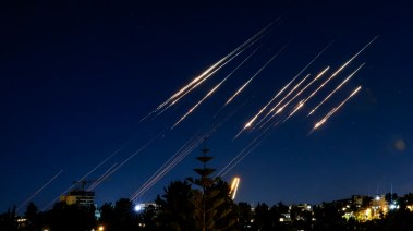 الصواريخ الإيرانية على إسرائيل - أرشيفية