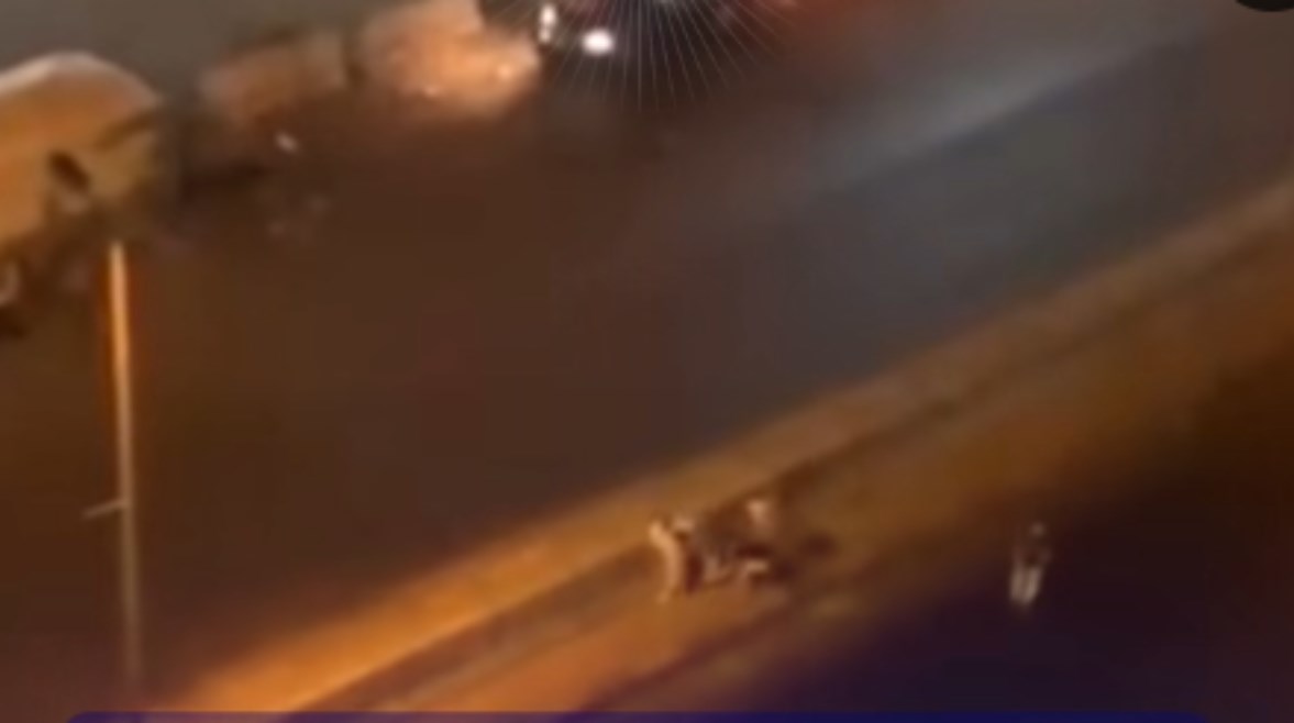 صورة من الفيديو المنتشر