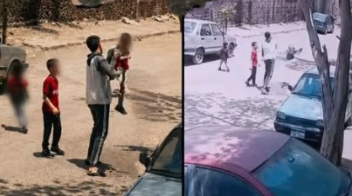 صورة من الفيديو المنتشر