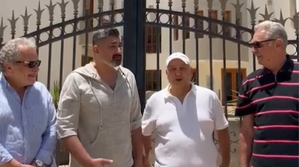 الفنان ياسر جلال والفنان محمود حميدة