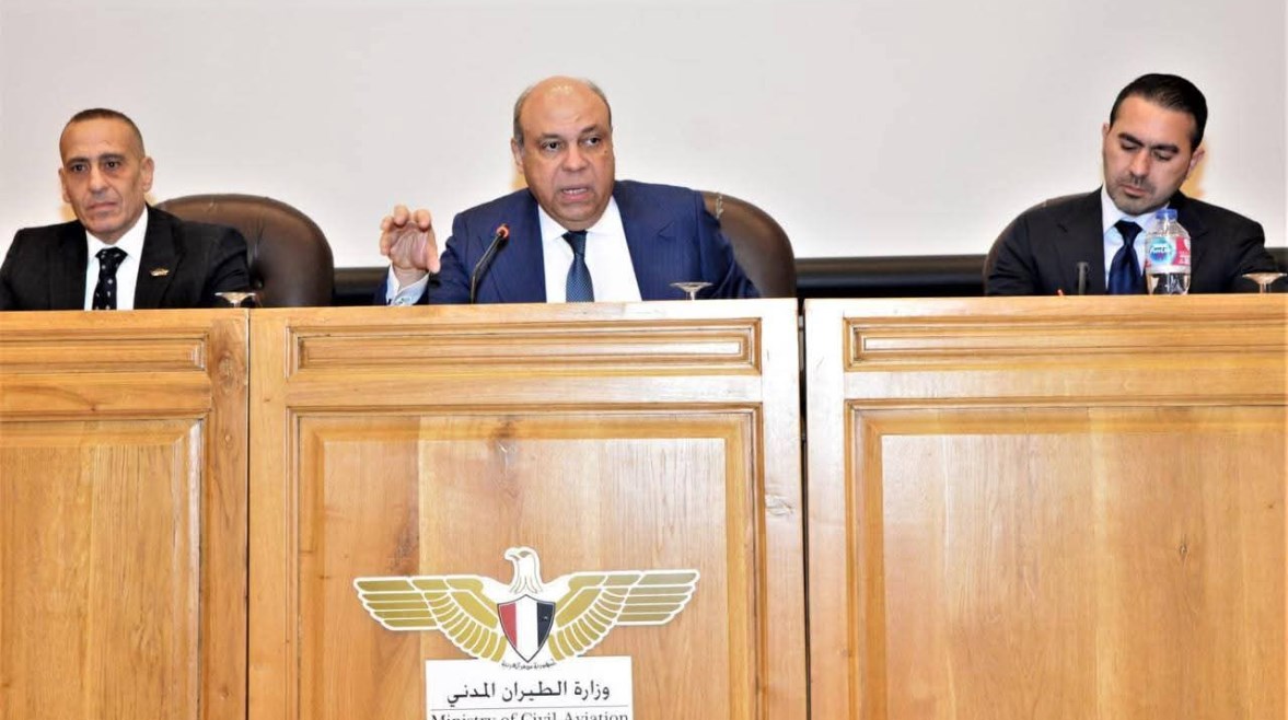 وزير الطيران المدني سامح الحنفي