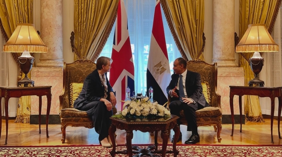وزيرا خارجية مصر وبريطانيا