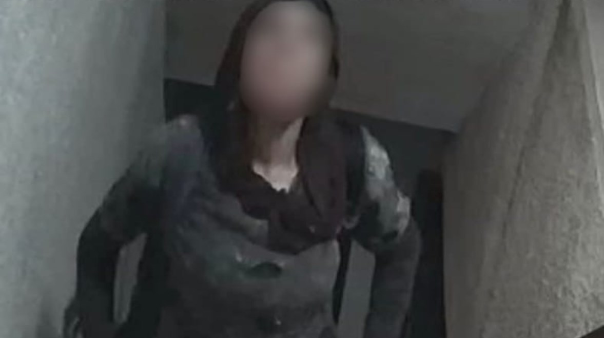 السيدة الظاهرة بمقطع الفيديو
