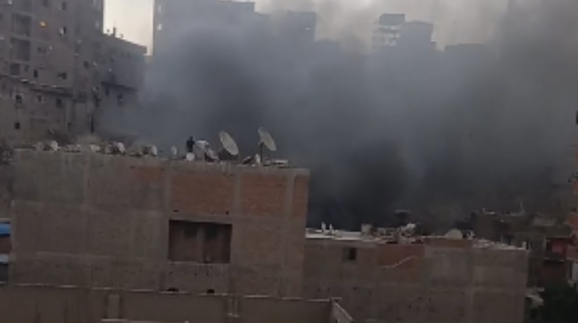 حريق منشاة ناصر 