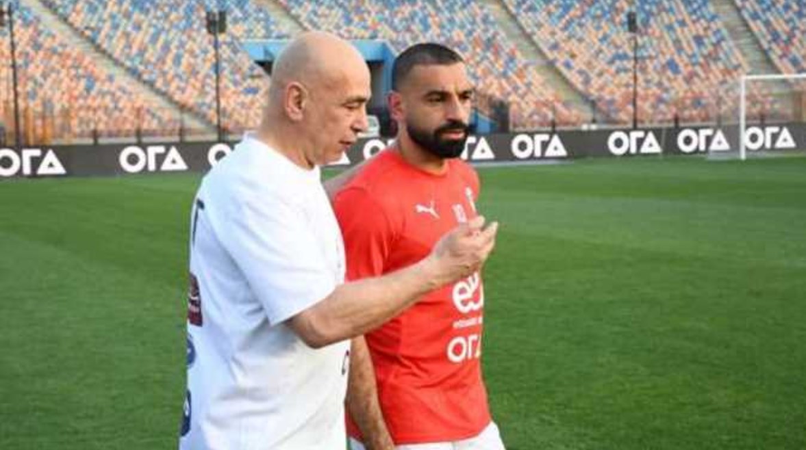 محمد صلاح وحسام حسن