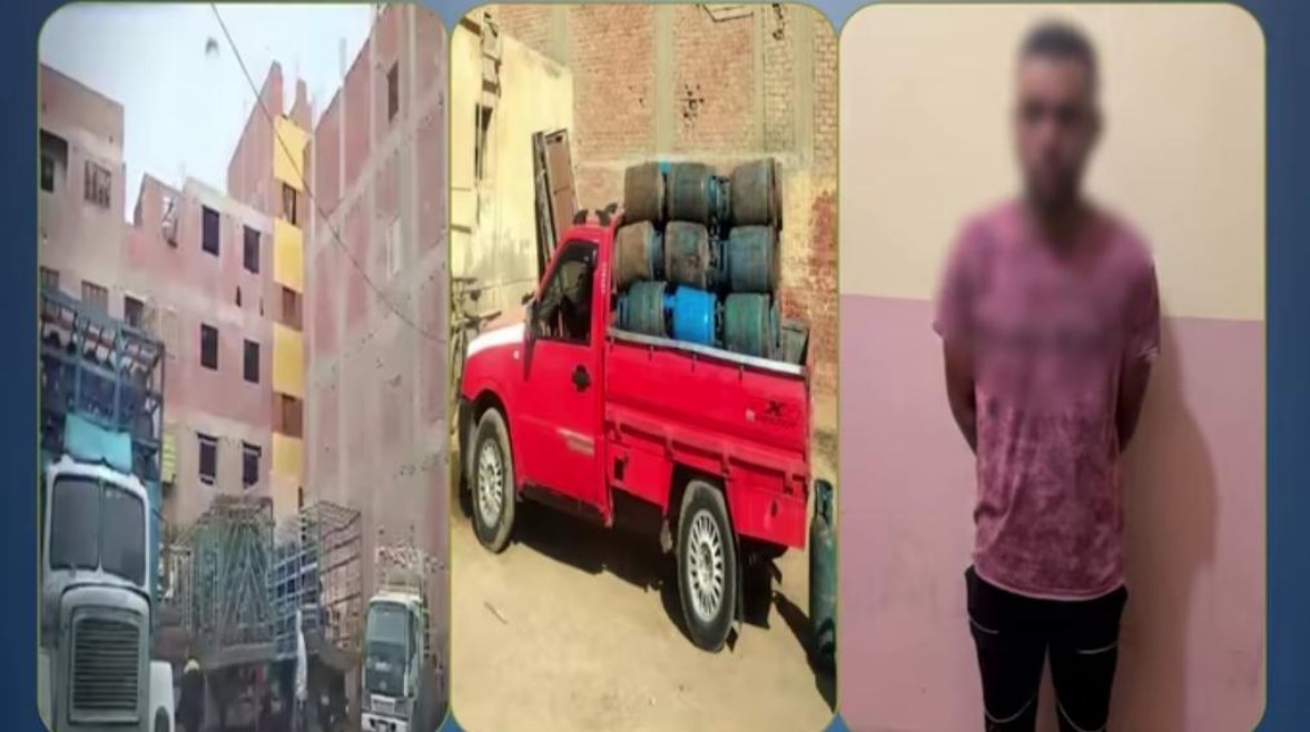 المتهم وجانب من الواقعة 