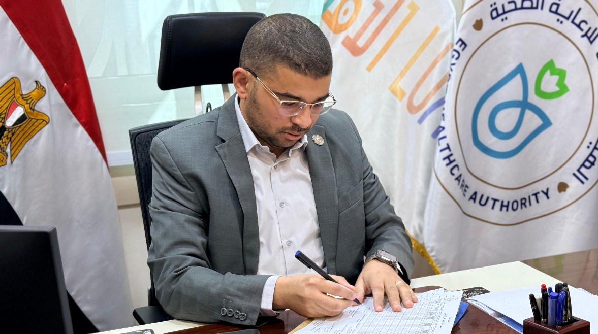 مدير فرع الهيئة العامة للرعاية الصحية بمحافظة الأقصر الدكتور أحمد صبري الملاح