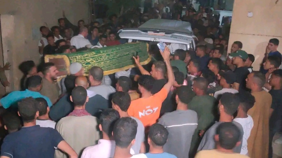 تشييع ضحايا حفل عرس طما 