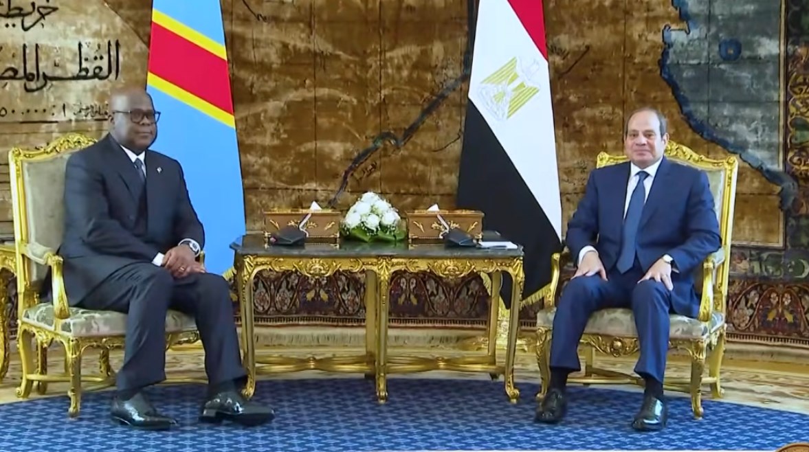 الرئيس عبد الفتاح السيسي والرئيس فيليكس تشيسيكيدي 