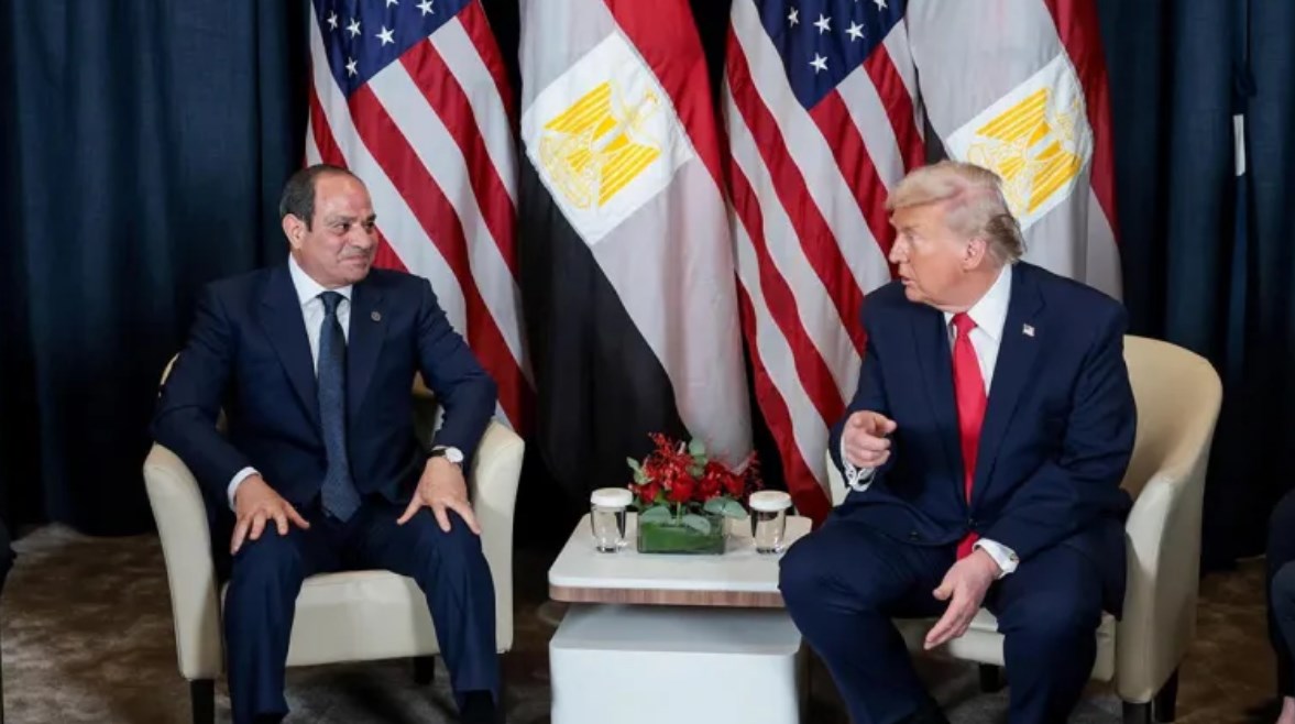 الرئيس عبدالفتاح السيسي و الرئيس دونالد ترامب