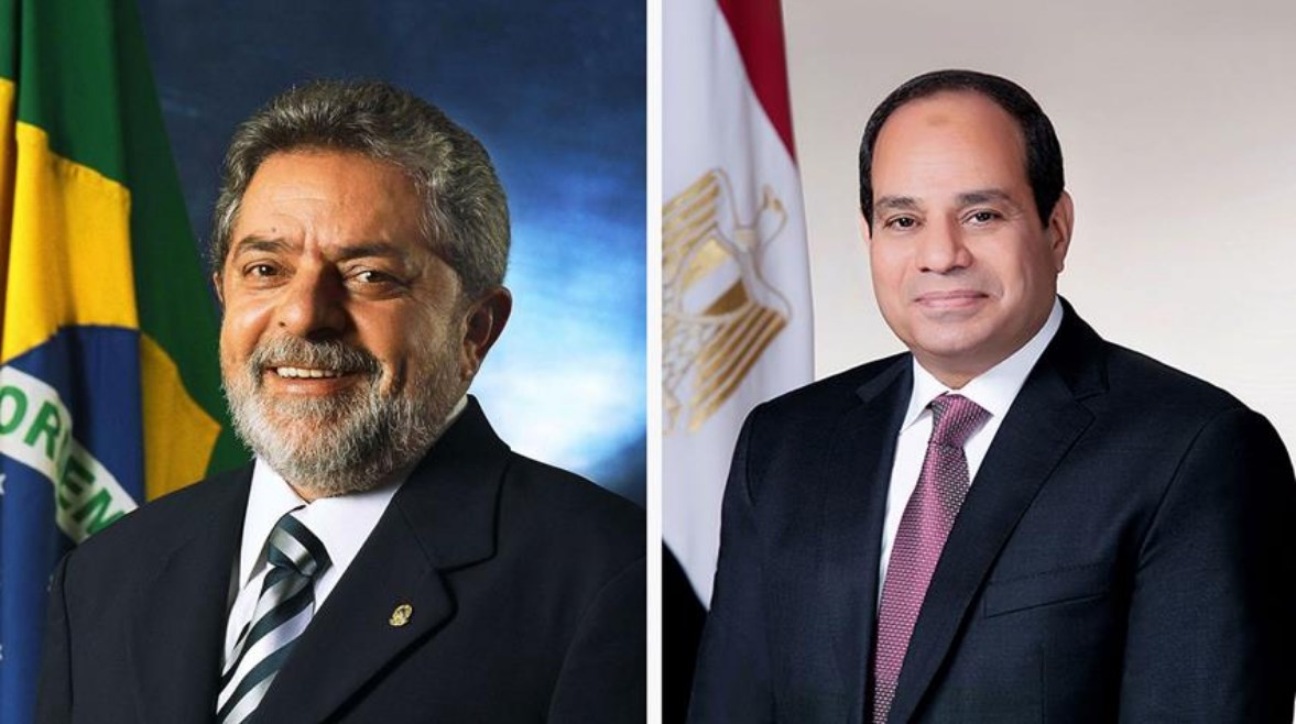 الرئيس عبد الفتاح السيسي والرئيس لولا دا سيلفا