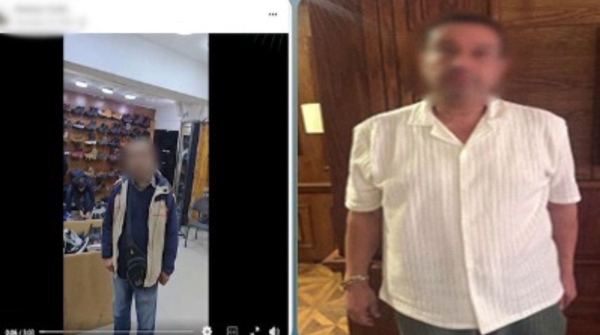 المتهم وجانب من الواقعة 