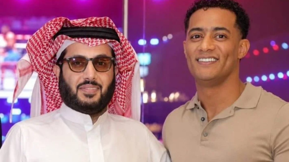 محمد رمضان وتركي آل الشيخ